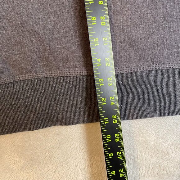 Champion Mens Sweatshirt Size L Gray Long Sleeve Crewneck Cotton Blend - Picture 3 of 11